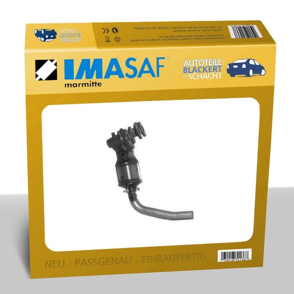 Imasaf Kat Katalysator für Fiat Panda (169) 1.1/1.2/1.2 LPG/1.4-image