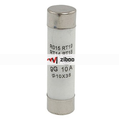 20Pcs 10 x 38 mm Ceramic Tube Cylindrical Fuse Links 500V 16A White,    Kd *cm