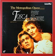 The Metropolitan Opera: Puccini Tosca - LaserDisc - Japanese Import