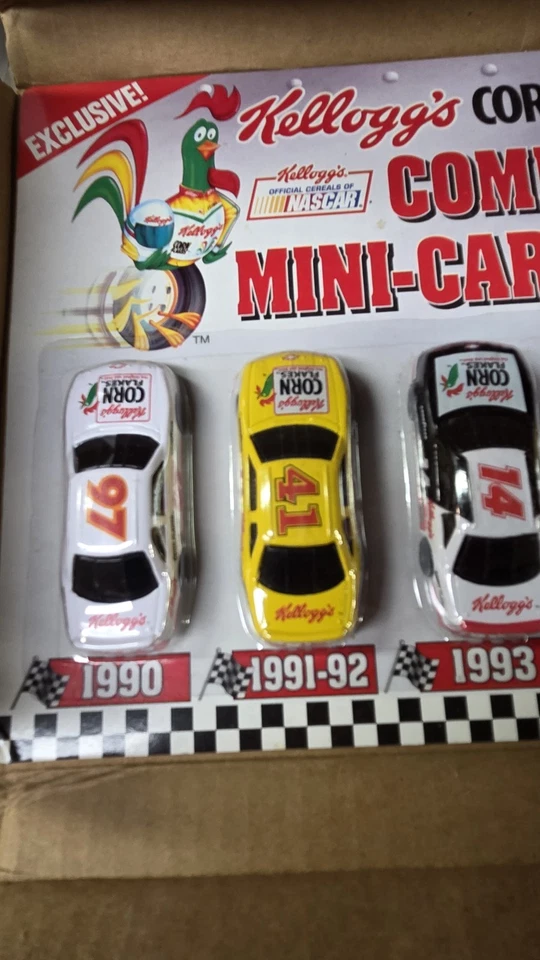 1996 Kellogg’s Racing 6 Mini Car Collection #5 Terry Labonte With Box It Came In - Image 3 of 4