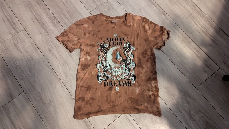 NICE BROWN MOONLIGHT DREAMS SHIRT SIZE SMALL 3-5 