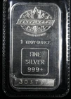 Engelhard Maple Leaf Bull Logo 1oz 999 Silver Bar