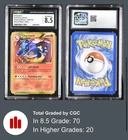 Charizard 136/135 Plasma Storm Holo Secret Rare 2012 CGC 8.5 NM/MINT+
