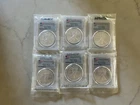 2020- 1oz Silver American Eagle $1 Coin PCGS MS 70 First Strike- 6 PIECES