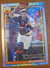 Buster Posey 2026 Topps Series 1 - 1991 Topps Mojo #91C-92 San Francisco Giants