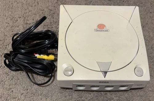 SEGA Dreamcast HKT-3020 Console and Cords - All Tested And Working!!