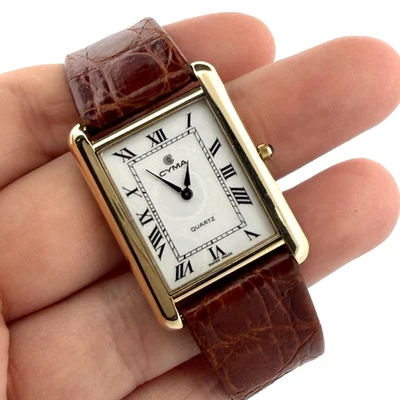 Cyma Rectangle Wristwatches for sale | eBay display picture 1