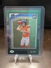 2024 Panini Donruss Optic Rated Rookie Bo Nix #209 Green Velocity Prizm (RC)