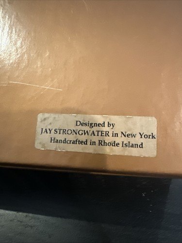 Jay Strongwater, 5x7” Red Burgundy Stone Edge Frame Laeticia Brand New In Box - Picture 8 of 8