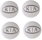 4 x 58 mm Kia hub cap wheel cover hub caps gray XW0609-8