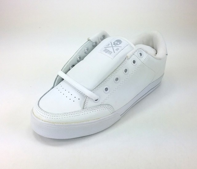 white circa shoes