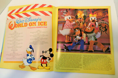 VIntage 1985 Walt Disney World on Ice 