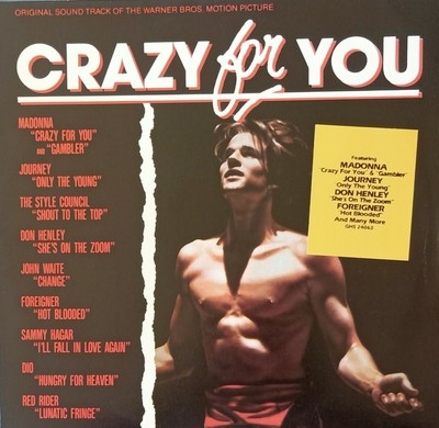 Crazy For You Movie Soundtrack Vintage Vinyl 1985 Ebay