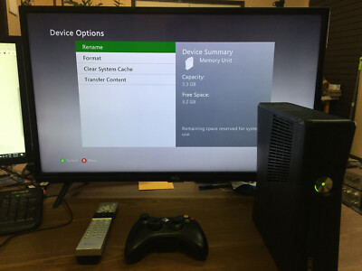 Xbox 360 S Console + Kinect + 9 Games + Controller and Remote 4GB Onboard Storag