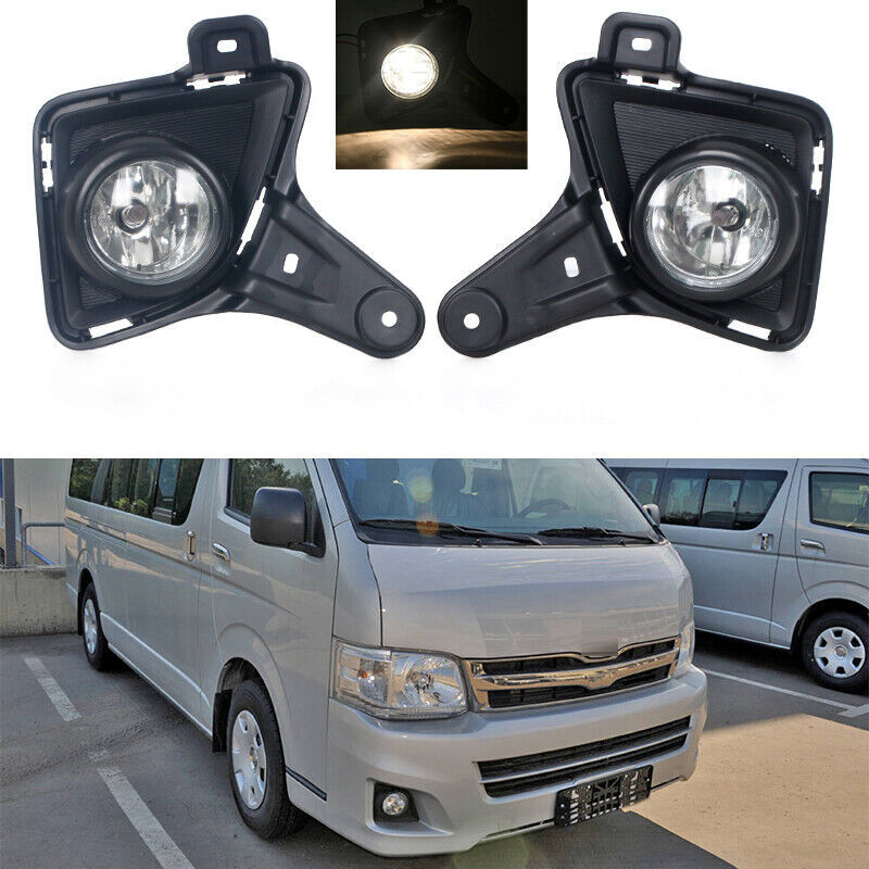 1 Pair For Toyota Hiace 2011-2013 Front Bumper Fog Light