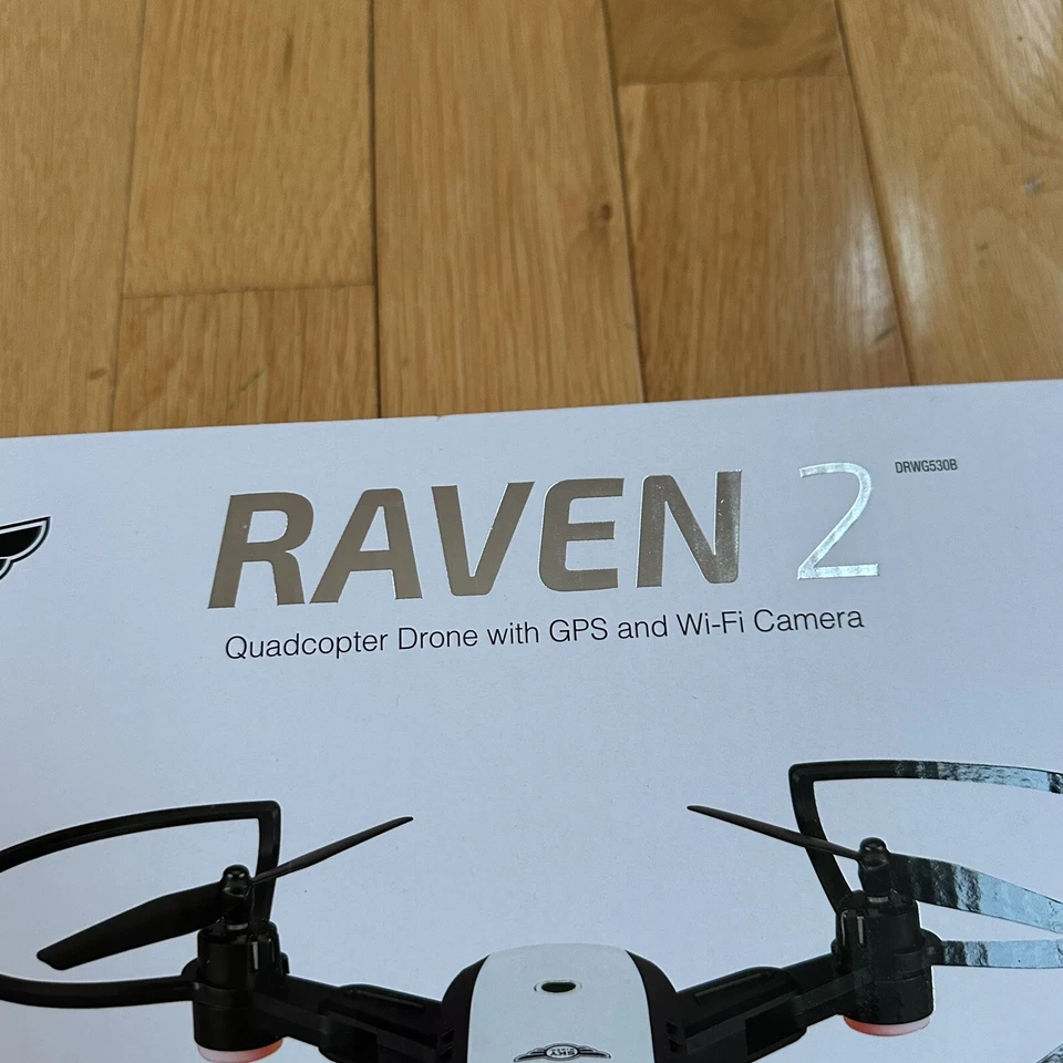NEW SKY Rider Raven 2 Quadcopter Drone With GPS, WiFi Camera, Phone Control - Image 2 of 4