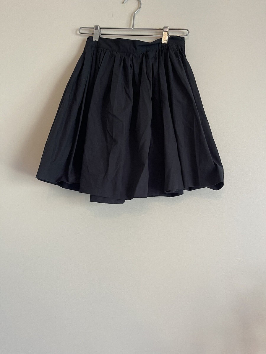 Rene Women Black Pleated Mini Skirt M Med Ladies -770 | eBay