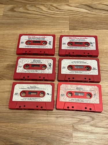 Lot of Vintage Disney Cassette Tapes-Christmas, Pinocchio, Snow White, Peter Pan