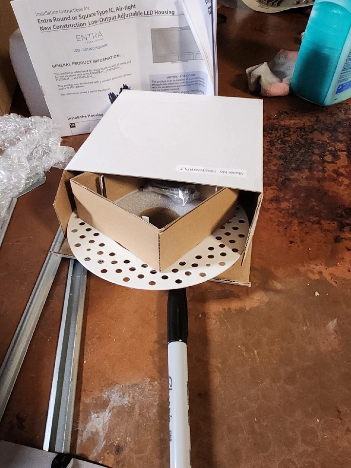 Entra Round IC, AIR -Tight Adjustable LED Housing - Image 3 of 4