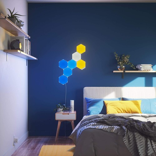 Nanoleaf Shapes Hexagons Starter Kit - 9 Light Panels - Picture 3 of 8