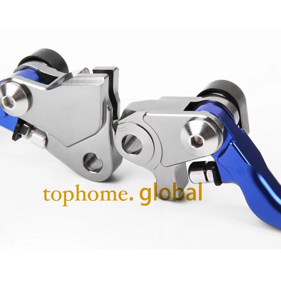 For Yamaha YZ250F YZ426F YZ450F 2009-2021 Clutch Brake Pivot Levers Blue US 2018 Foto 4 de 4