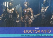 Doctor Who 2022 Parallel Base chase card number 56 Ascension of the Cyberman