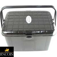 Lincoln Easi Step & Carry Tack Box – Black – Mounting Step/carry Grooming Kit Lincoln Easi Step & Carry Tack Box – Black – Mounting Step/carry Grooming Kit