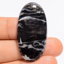 100 Natural Buffalo Turquoise Oval Cabochon Gemstone 44 Ct. 39X20X5 mm EE-48017