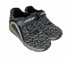 Aimoge Roller Skate Sneakers Boys Black Gray Size 1.5 EUR 33 SH795