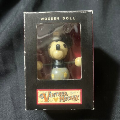 東京ディズニーシー　Vintage Mickey 木製レトロフィギュア s-l400.jpg