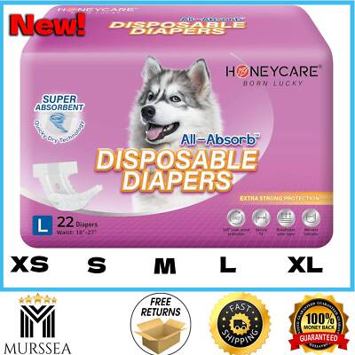 Waist Disposable Dog Diapers Female Wraps Belly Band Pet Soft