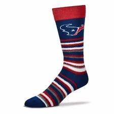 Houston Texans Fuzzy Unisex Crew Cut Socks - One Size Fits Most