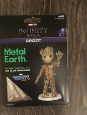Metal Earth Infinity Saga Groot Guardians of the Galaxy Model Kit Premium New