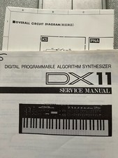 ORIGINAL  Yamaha Digital Programmable Synthesizer DX11 SERVICE MANUAL