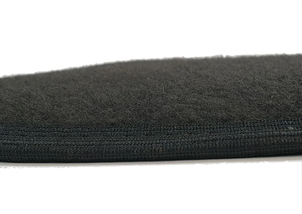 Tappetino Protettivo Per Pedana Poggiapiede Fiat Panda III (319) 2012 2024 nero - Immagine 4 di 4