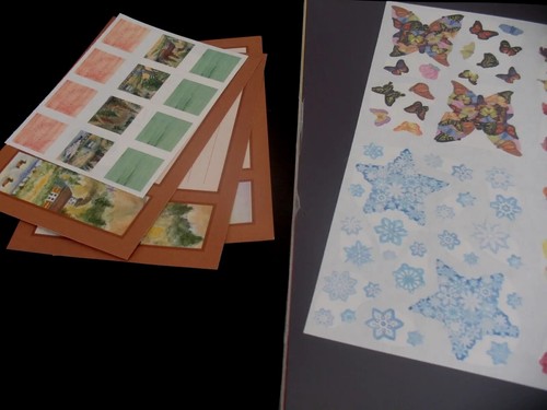 Lot Seasoning Photo Mounting Paper, Paper embellishments Nancy O'Dell - Picture 2 of 3
