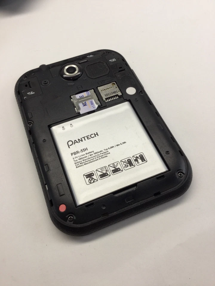 (10 PHONES) Pantech Pocket P9060 - Black AT&T Smartphone AS-IS UNTESTED - Image 3 of 4