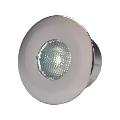 Talamex 12v/24v Stainless Steel Interior Courtesy Light White (9-28v)