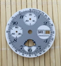  Watch dial for ETA Valjoux 7753 swiss made movement - never used - 30mm - 39