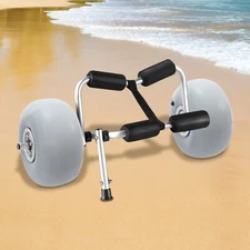 2-Piece Beach Balloon Wheel Tire Beach Cart Balloon Beach Sand Tire 45kg/99.21lb