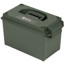 MFH US Munitionskiste Kunststoff Cal 50 mm oliv  Batteriebox Elektromotor boot