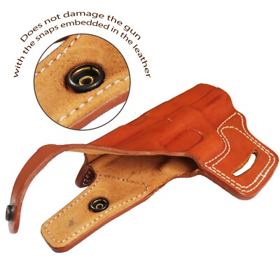 Beretta FS92 OWB Thumb Break Leather Belt Holster – Akar 1B101, Ambidextrous, Genuine Leather