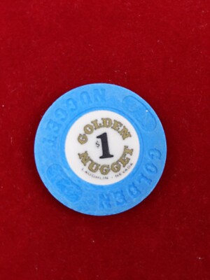 GOLDEN NUGGET Laughlin Nevada $1 Gaming Chip 