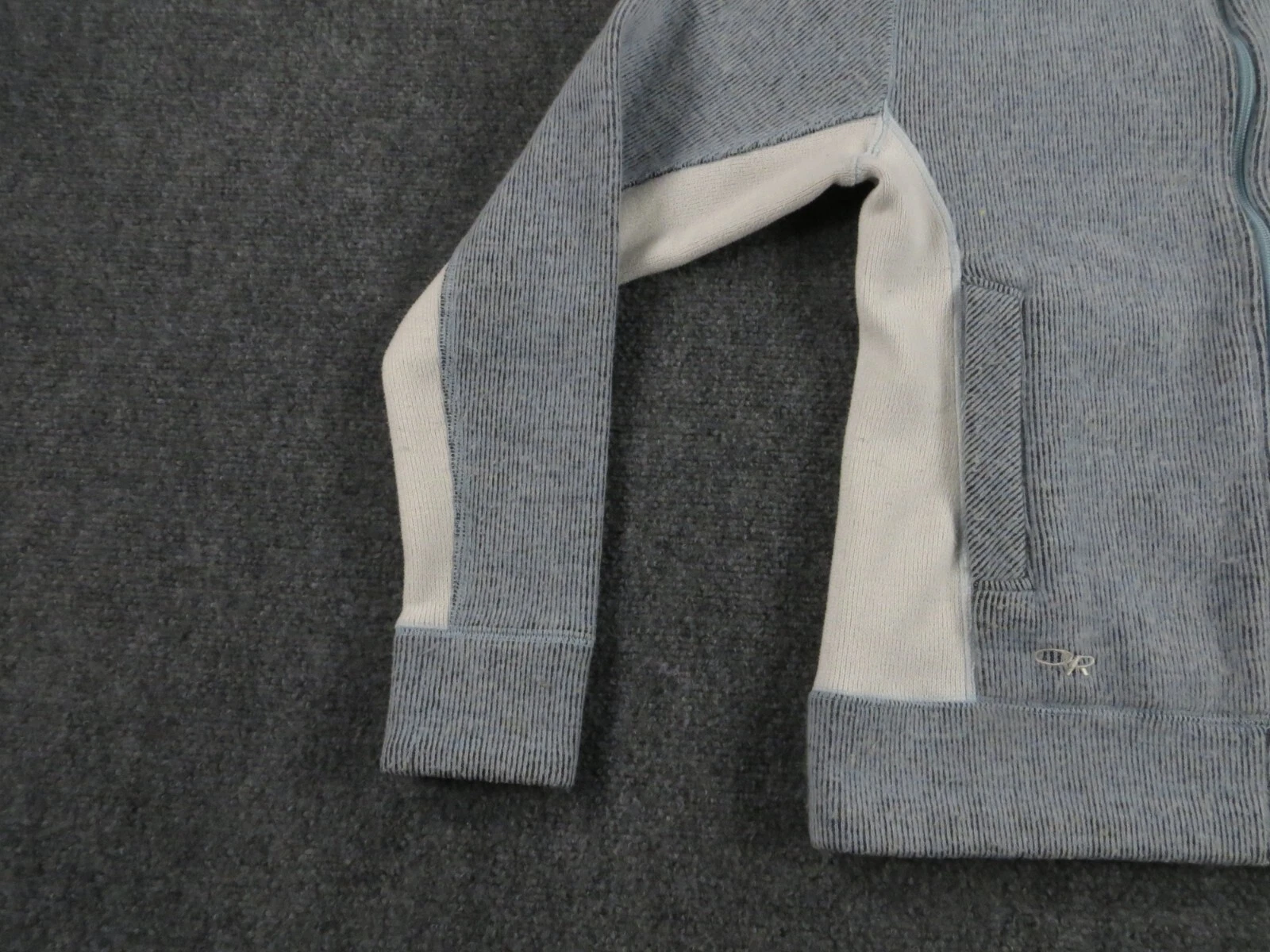 outdoor-research full zip pockets polyester wool jacket
