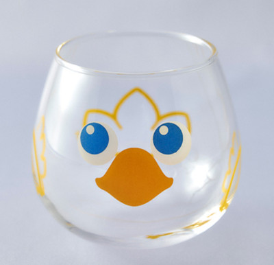 SQUARE ENIX FINAL FANTASY Yura Yura Glass Chocobo Japan NEW
