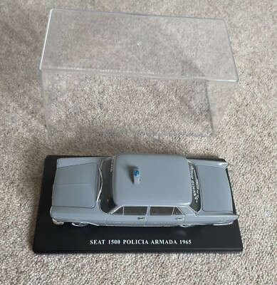 Seat 1500 Policies Armada 1965 Diecast Sammlerauto Neu