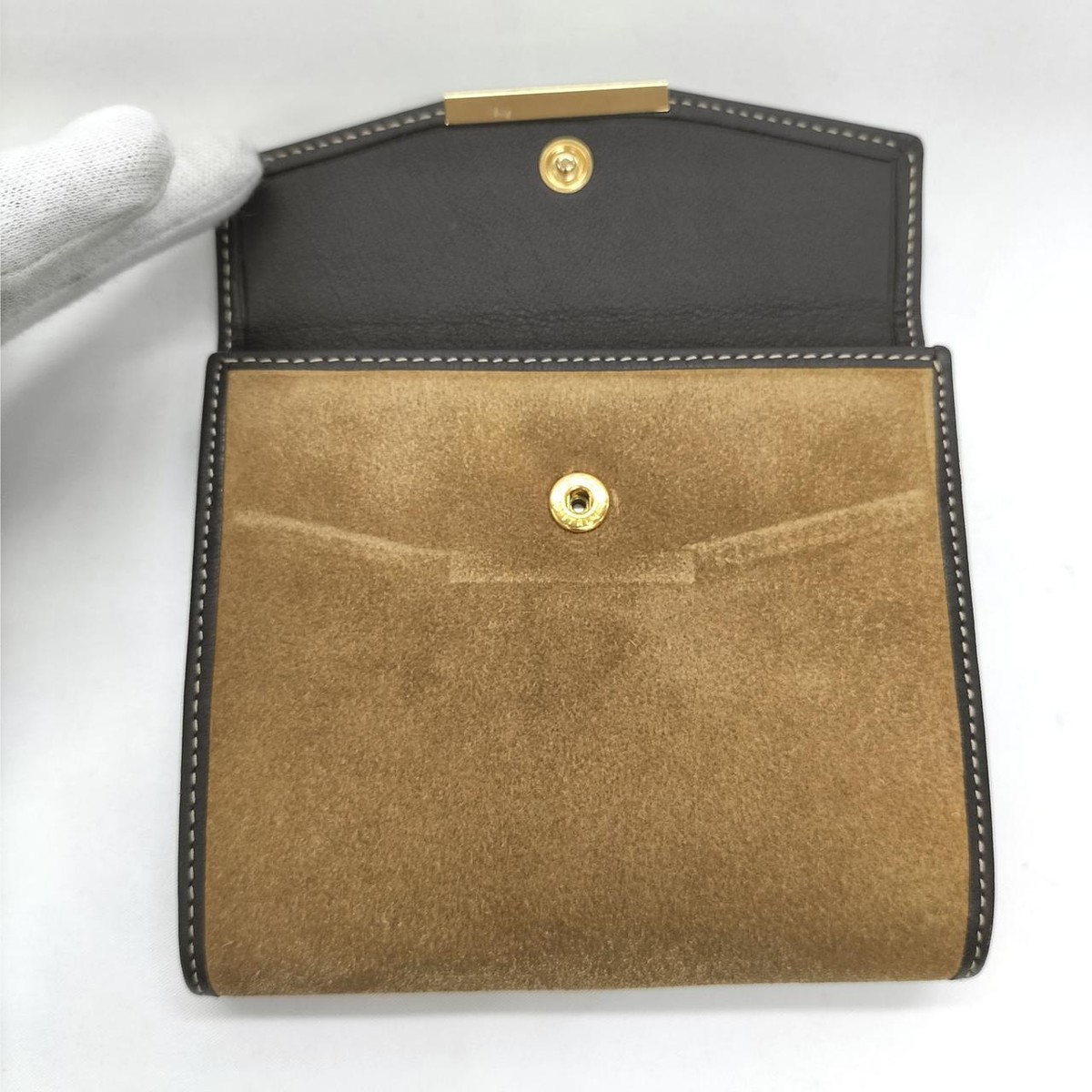 LOEWE Suede Bi-fold Wallet | eBay
