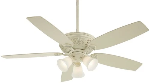 Minka Aire Classica 54" Ceiling Fan - Provencal Blanc 5-Blade Remote Control - Picture 1 of 3