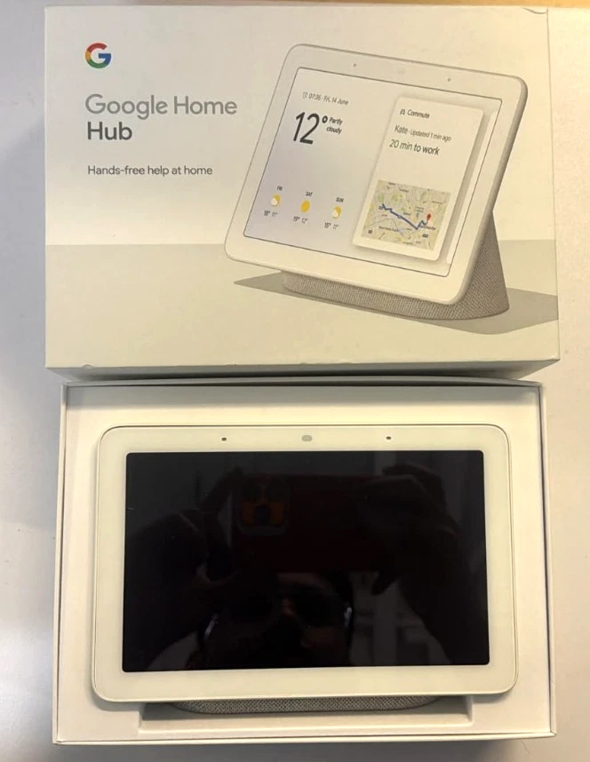 Google Home Hub (H1A) 1ª Generación Manos Libres Ayuda en Casa - Entrega Rápida