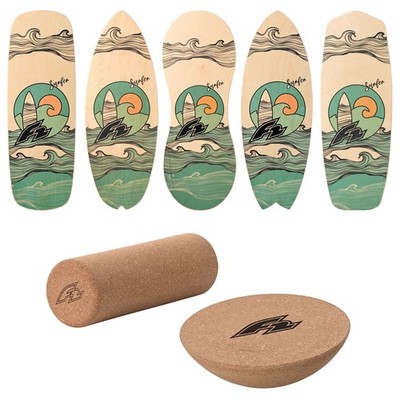 F2 Balance Board Set mit Korkrolle und Halbkugel Modell wählbar